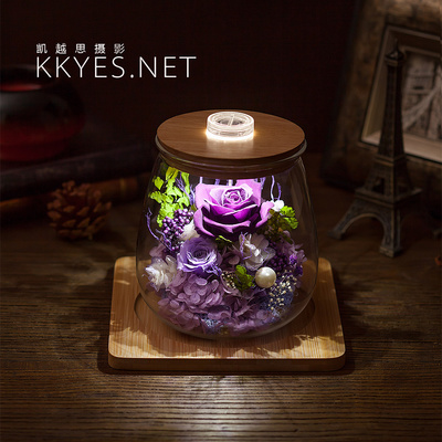 永生花靜物攝影 展現(xiàn)苗木與花卉的永恒之美